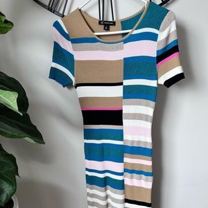Striped Sweater Dress